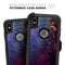 Abstract Fire & Ice V8 - Skin Kit for the iPhone OtterBox Cases