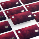 Abstract Fire & Ice V9 - Premium Protective Decal Skin-Kit for the Apple Credit Card