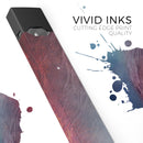 Abstract Fire & Ice V10 - Premium Decal Protective Skin-Wrap Sticker compatible with the Juul Labs vaping device