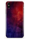Abstract Fire & Ice V13 - iPhone X Clipit Case