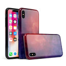 Abstract Fire & Ice V13 - iPhone X Swappable Hybrid Case