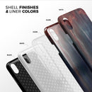 Abstract Fire & Ice V14 - iPhone X Swappable Hybrid Case
