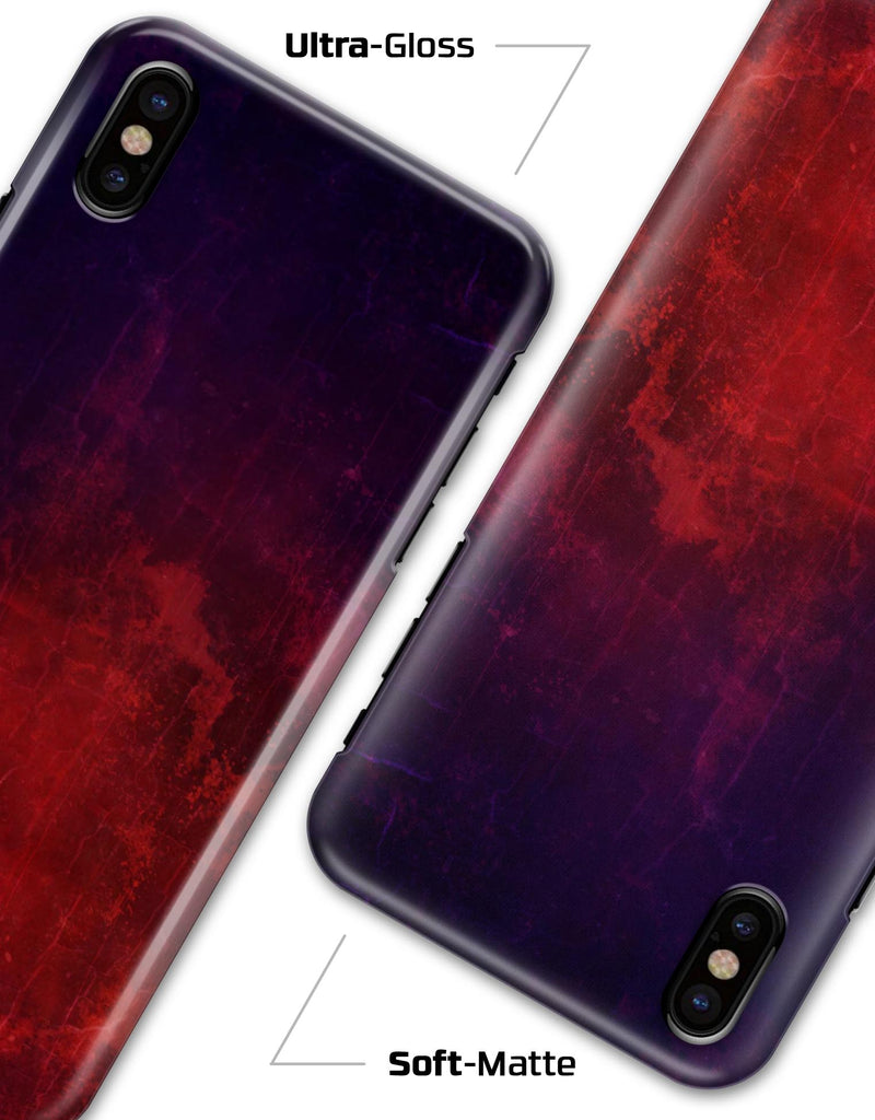 Abstract Fire & Ice V16 - iPhone X Clipit Case