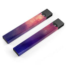 Abstract Fire & Ice V17 - Premium Decal Protective Skin-Wrap Sticker compatible with the Juul Labs vaping device