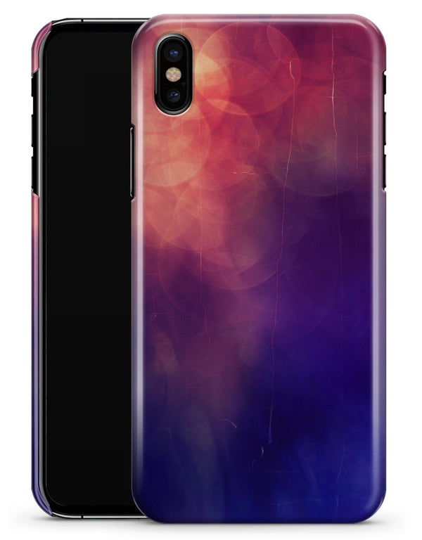 Abstract Fire & Ice V17 - iPhone X Clipit Case
