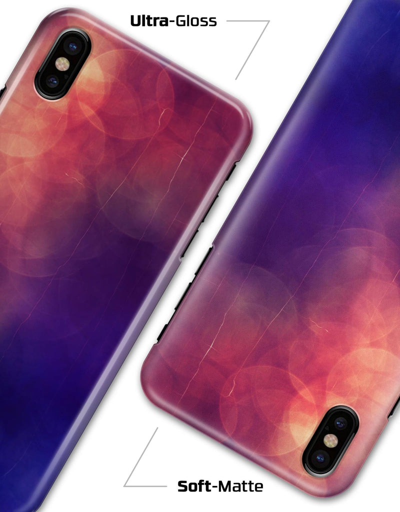 Abstract Fire & Ice V17 - iPhone X Clipit Case