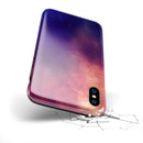 Abstract Fire & Ice V17 - iPhone X Swappable Hybrid Case