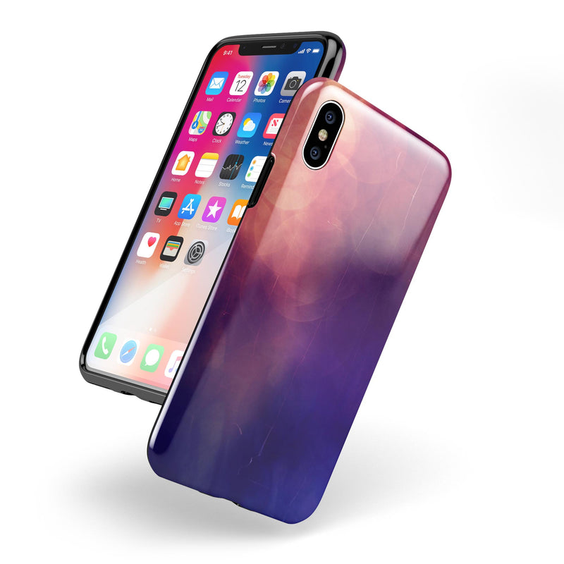 Abstract Fire & Ice V17 - iPhone X Swappable Hybrid Case