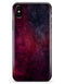 Abstract Fire & Ice V18 - iPhone X Clipit Case
