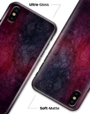 Abstract Fire & Ice V18 - iPhone X Clipit Case