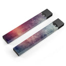 Abstract Fire & Ice V19 - Premium Decal Protective Skin-Wrap Sticker compatible with the Juul Labs vaping device