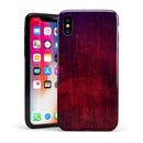 Abstract Fire & Ice V2 - iPhone X Swappable Hybrid Case