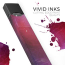 Abstract Fire & Ice V3 - Premium Decal Protective Skin-Wrap Sticker compatible with the Juul Labs vaping device