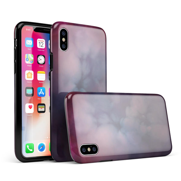 Abstract Fire & Ice V4 - iPhone X Swappable Hybrid Case