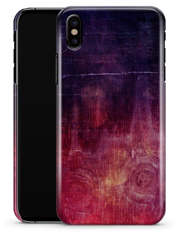 Abstract Fire & Ice V6 - iPhone X Clipit Case