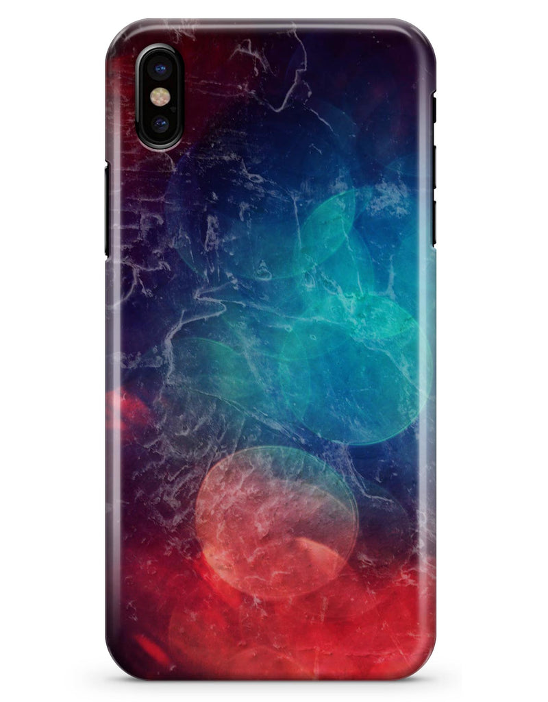Abstract Fire & Ice V7 - iPhone X Clipit Case