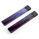 Abstract Fire & Ice V8 - Premium Decal Protective Skin-Wrap Sticker compatible with the Juul Labs vaping device