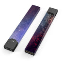 Abstract Fire & Ice V8 - Premium Decal Protective Skin-Wrap Sticker compatible with the Juul Labs vaping device