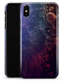Abstract Fire & Ice V8 - iPhone X Clipit Case