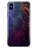 Abstract Fire & Ice V8 - iPhone X Clipit Case