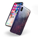 Abstract Fire & Ice V8 - iPhone X Swappable Hybrid Case