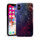 Abstract Fire & Ice V8 - iPhone X Swappable Hybrid Case