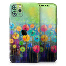 Abstract Flower Meadow  - Protective Skin Wrap & Decal – Compatible with iPhone SE to iPhone 17 Pro Max (All Models)
