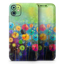Abstract Flower Meadow  - Protective Skin Wrap & Decal – Compatible with iPhone SE to iPhone 17 Pro Max (All Models)