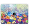 Abstract Flower Meadow v2 - Skin Decal Wrap Kit Compatible with the Apple MacBook Pro, Pro with Touch Bar or Air (11", 12", 13", 15" & 16" - All Versions Available)