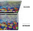 Abstract Flower Meadow v2 - Skin Decal Wrap Kit Compatible with the Apple MacBook Pro, Pro with Touch Bar or Air (11", 12", 13", 15" & 16" - All Versions Available)