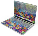 Abstract Flower Meadow v2 - Skin Decal Wrap Kit Compatible with the Apple MacBook Pro, Pro with Touch Bar or Air (11", 12", 13", 15" & 16" - All Versions Available)