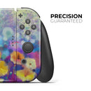 Abstract Flower Meadow v2 // Skin Decal Wrap Kit for Nintendo Switch Console & Dock, Joy-Cons, Pro Controller, Lite, 3DS XL, 2DS XL, DSi, or Wii - Vinyl Skin Wrap for Nintendo Switch 2, OLED, Lite, Pro Controller, Wii & Classic Handhelds