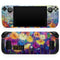 Abstract Flower Meadow v2 // Full Body Skin Decal Wrap Kit for the Steam Deck handheld gaming computer
