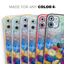 Abstract Flower Meadow v2  - Protective Skin Wrap & Decal – Compatible with iPhone SE to iPhone 17 Pro Max (All Models)