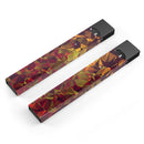 Abstract Geometric Lava Triangles - Premium Decal Protective Skin-Wrap Sticker compatible with the Juul Labs vaping device