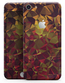 Abstract Geometric Lava Triangles - Skin-kit for the iPhone 8 or 8 Plus