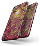 Abstract Geometric Lava Triangles - Skin-kit for the iPhone 8 or 8 Plus