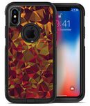 Abstract Geometric Lava Triangles - iPhone X OtterBox Case & Skin Kits
