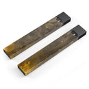 Abstract Golden Fire with Smoke - Premium Decal Protective Skin-Wrap Sticker compatible with the Juul Labs vaping device