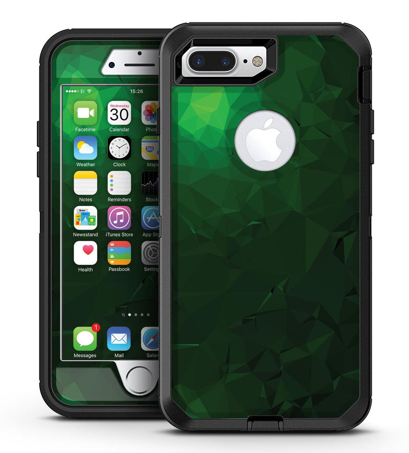 Abstract Green Geometric Shapes - iPhone 7 Plus/8 Plus OtterBox Case & Skin Kits