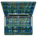 MacBook Pro with Touch Bar Skin Kit - Abstract_Green_Plaid_Paint_Wall-MacBook_13_Touch_V4.jpg?