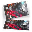 Abstract Grungy Oil Mess - Premium Protective Decal Skin-Kit for the Apple Credit Card