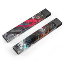 Abstract Grungy Oil Mess - Premium Decal Protective Skin-Wrap Sticker compatible with the Juul Labs vaping device