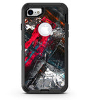 Abstract Grungy Oil Mess - iPhone 7 or 8 OtterBox Case & Skin Kits