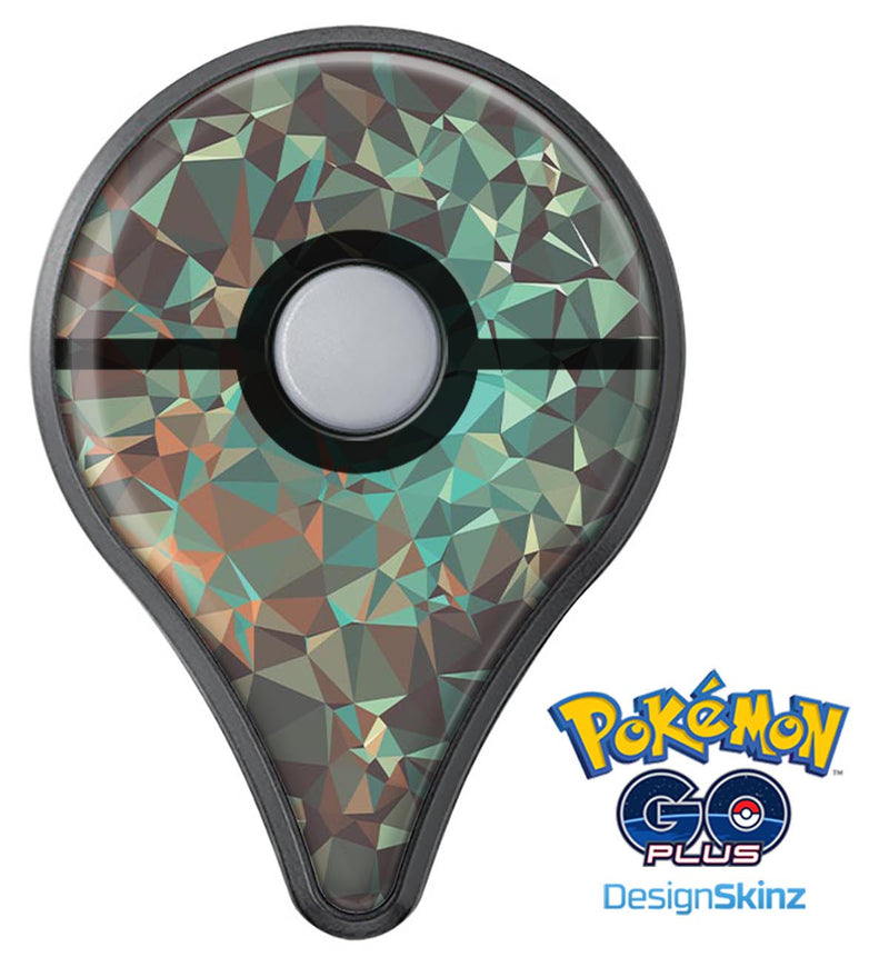 Abstract MultiColor Geometric Shapes Pattern Pokémon GO Plus Vinyl