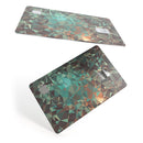 Abstract MultiColor Geometric Shapes Pattern - Premium Protective Decal Skin-Kit for the Apple Credit Card