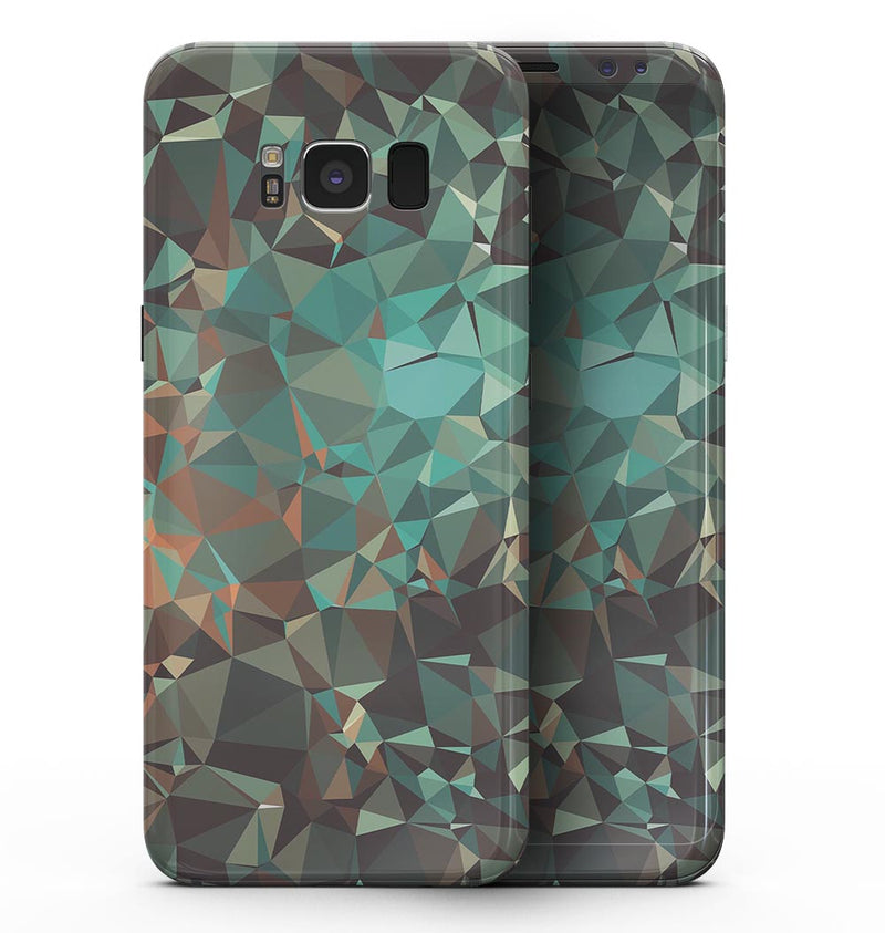 Abstract MultiColor Geometric Shapes Pattern - Samsung Galaxy S8 Full-Body Skin Kit