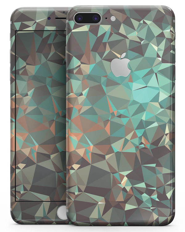 Abstract MultiColor Geometric Shapes Pattern - Skin-kit for the iPhone 8 or 8 Plus