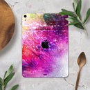 Abstract Neon Paint Explosion - Full Body Skin Decal for the Apple iPad Pro 12.9", 11", 10.5", 9.7", Air or Mini (All Models Available)