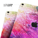 Abstract Neon Paint Explosion - Full Body Skin Decal for the Apple iPad Pro 12.9", 11", 10.5", 9.7", Air or Mini (All Models Available)